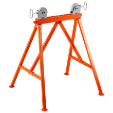 Unterstützung für Rohrständer - DUOKU - 1110A - Tragfähigkeit 1 134 kg (2 500 lb) - für Rohre von 2 bis 36 Zoll - mit Rollenkopf