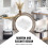 Lavabo Rectangular - DUOKU - RS1237B - 16" x 12" - Cerámica - Blanco 6