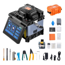 Fiberoptische splicer 6 motoren-Duoku-Splicing 6 s en verwarming 13 s-Touchscreen 5"
