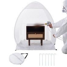 Cabina de Pintura en Aerosol-Duoku-40 x 35 x 40 Pulgadas-Cabina Plegable para Muebles y Proyectos DIY