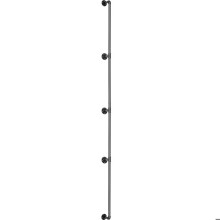 Corrimano per scala - DUOKU - VV-GYGFS-HS13YC - Acciaio al carbonio - 200 kg - Montaggio a parete