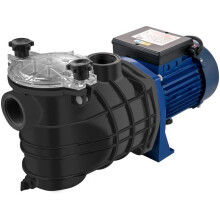 750 W zwembadpomp-Duoku-18000 L/h-1 PK-ingebouwde zwembadpomp-Invoer/Uitgang 50 mm-2 aansluitpijpen