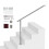 Rambarde für Außenbereiche - DUOKU - BX-100 - 100 cm - Edelstahl - Silber 1