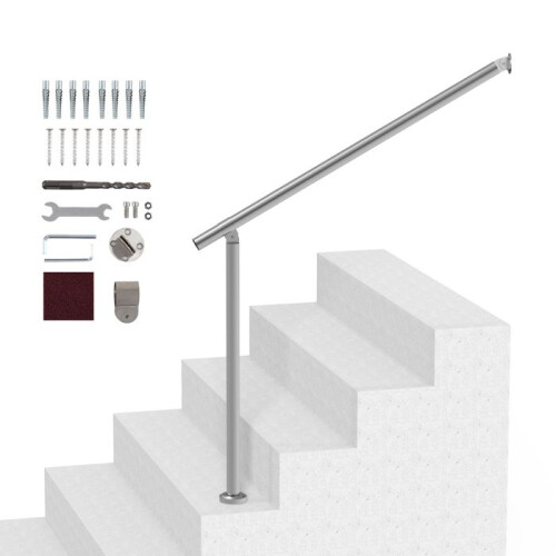 Rambarde für Außenbereiche - DUOKU - BX-100 - 100 cm - Edelstahl - Silber