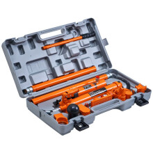 Tragbarer hydraulischer Wagenheber - DUOKU - Wartungswagenheber 10T - 10 t - Hub 132 mm - Schlauch 1,4 m