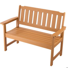 Banco de Jardim - DUOKU - Banco Externo - Plástico - 128 cm - Capacidade 363 kg