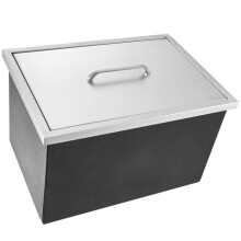 Glacière Encastrable - DUOKU - 40QT - Acier Inoxydable - Isolation 24h - 30,25L