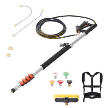 Lança telescópica para lavadora de alta pressão - DUOKU - QD-SSG03 - 5,44 m (18 ft) - 275 bar (4000 psi) - 4,93 kg