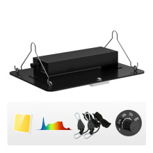 Lampe de Croissance LED 150 W-Duoku-Spectre Complet à Intensité Variable-Plantes d'intérieur-Guirlande pour Tente 3 x 3 Pieds