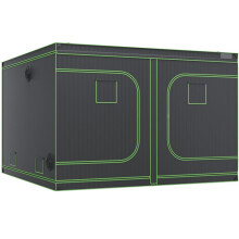 Teelt tent - DUOKU - GT600D120 - 305x305x203 cm - Mylar 600D - Observatievenster