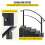 Trapleuningen - DUOKU - LTFSBS-3FT - Smeedijzer - Flexibel - Wit 4