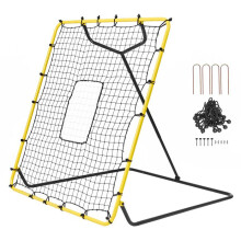 Reboundnet voor Honkbal en Softbal-Duoku-4 x 4,5 voet-Pitchback Trainer voor Werpen en Vangen