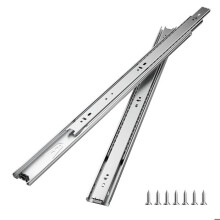 Schienen für Kugellager - DUOKU - 10 Paar - 24 Zoll - Tragfähigkeit 45 kg - Kohlenstoffstahl