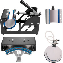 Hot Press 6 in 1-Duoku-38 x 30 cm-Multifunctionele Warmteoverdrachtsmachine voor Sublimatieprint