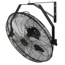 Wandventilator - DUOKU - BT-WL18B - 3 Snelheden - 4150 CFM - Waterdicht - Zwart