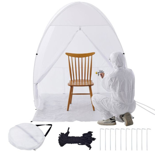 Cabine de Pintura em Aerossol-Duoku-60 x 60 x 70 Polegadas-Cabine Dobrável para Móveis e Projetos DIY