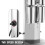 Milkshake Machine Kit - DUOKU - Elektrisch - RVS - Dubbele Kop - 180 W 5