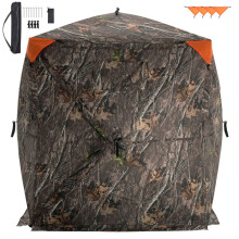 Store de Chasse Transparent 270-Duoku-Store de Cerf Escamotable pour 1 à 2 Personnes-avec Sac de Transport, Tente Portable