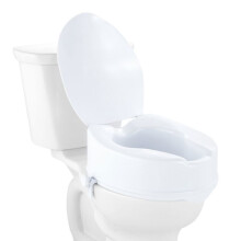 Assento Elevado para Banheiro-Duoku-Altura 12,7 cm-Capacidade 136 kg-Elevador Universal para Vaso Sanitário-para Idosos