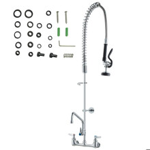 Torneira - DUOKU - 3803A-12-44 - de Parede - Bico Giratório - Altura 111,8 cm