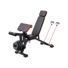 Voimaharjoittelupenkki - DUOKU - SJ706 - Säädettävä - Moniasentoinen - Vatsalihakset ja Jalat