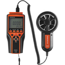Anemômetro Portátil Split-Duoku-14-140-Contador de Velocidade do Vento Digital, Medidor CFM com Retroiluminação LED