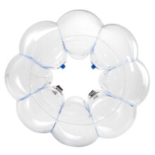 Riesen Aufblasbare Blase-Duoku-1,2 m Durchmesser-Ball Schutzball aus dickem PVC-Leicht tragbarer Sumo Ball
