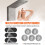 Panneau de Douche - DUOKU - 8015FL - Acier Inoxydable - 4 Modes - 5 Jets de Massage 4