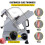 Fatiadora de Carne - DUOKU - JK-300A - 320 W - 12 polegadas - Espessura de corte 0-15 mm 5