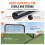 Schermo di Sicurezza per Baseball e Softball-Duoku-2,1 x 1,2 m-Rete per Battitore Portatile con e Picchetti da Terra-Robusto 5