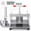 Máquina de Encadernação Manual - DUOKU - 12 x 8,7 polegadas - A4 - 3306 lbs - Aço 5