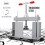 Máquina de Encadernação Manual - DUOKU - 12 x 8,7 polegadas - A4 - 3306 lbs - Aço 3