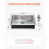 Fregadero de Cocina - DUOKU - U704319RS0 - Acero Inoxidable 304 - 70 cm - 1 Bac Rectangular 2