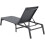 Sdraio - DUOKU - 6151 - Alluminio - Grigio Scuro - Pieghevole - 2 Pezzi 1