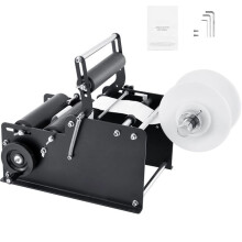 Handlabeler Ronde-Duoku-15 tot 20 stuks/min - Verstelbaar - voor een Flesdiameter van 0,78 tot 4,72 inch - met Drukstang