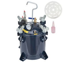 Reservatório de Tinta sob Pressão - DUOKU - 10 L - Suporte em Metal - Impermeabilidade - Pneumático