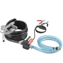 Pompe Carburant Électrique-Duoku-12 V DC-5,3 GPM 1/10 HP-Pompe Diesel-avec Buse d'Arrêt Automatique et Tuyaux