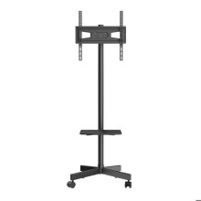 Suporte de TV - DUOKU - Móvel Ajustável - Para Televisores 23-60 pol - Capacidade 88 lb - Com Rodízios