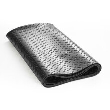 Rolo de Revestimento de Piso - DUOKU - 3 mm x 4 ft x 8 ft - Borracha SBR - Preto - Interior