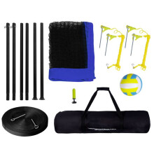 Buitenspeel Volleybalnet Duoku Draagbaar Professioneel Volleybalset met PVC Bal