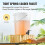 Drankdispenser - DUOKU - 5 Gallons - 2 Packs - Plastic - Kraan en Deksel 4