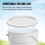 Drankdispenser - DUOKU - 5 Gallons - 2 Packs - Plastic - Kraan en Deksel 6