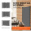 División - DUOKU - Pantalla Plegable - 4 Paneles - Gris - Interior 6