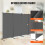 División - DUOKU - Pantalla Plegable - 4 Paneles - Gris - Interior 4