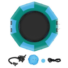 Opblaasbare Water Trampoline - DUOKU - 10 Voet - Groen - Voor Kinderen - Buitengebruik