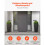 Vasi - DUOKU - Set di 2 - 55 cm - Neri - Design Moderno - Drenaggio Integrato 4