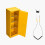 Armadio di Sicurezza - DUOKU - SS-23GAL - 87 L - Giallo - Resistente al Fuoco 1