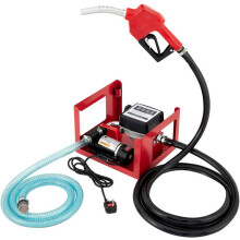Pompe à Diesel-Duoku-40L-Pompe d'Aspiration d'Huile Auto-Amorçante- Carburant Diesel pour Usage Industriel-220V 300W-Noir