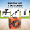 Compressores de Ar - DUOKU - SS-PAC03B - 350W - 30 MPa - 12V/230V 6