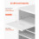 Organiseur de Documents - DUOKU - KLFC-20 - 36 Compartiments - Bois Blanc - Réglable 25-55 mm 4